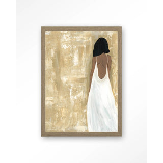 Art Print She Opened Her Heart