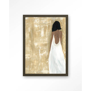 Art Print She Opened Her Heart