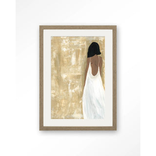Art Print She Opened Her Heart