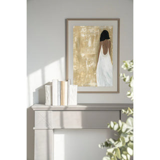 Art Print She Opened Her Heart
