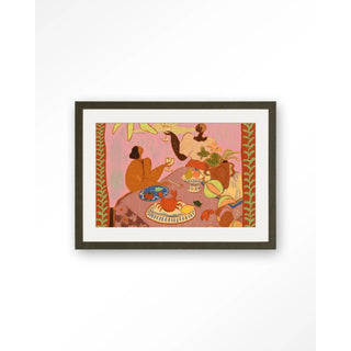 Art Print Lunch With The Ladies