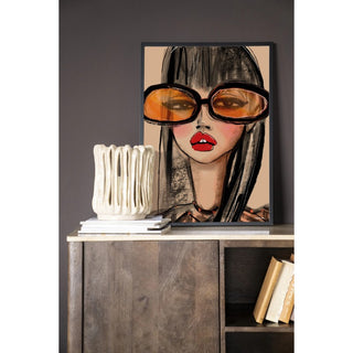 Art Print Sunny Orange