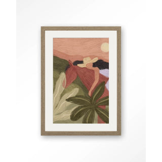 Art Print Horse Sunset