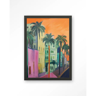 Art Print Palm Street