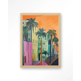 Art Print Palm Street