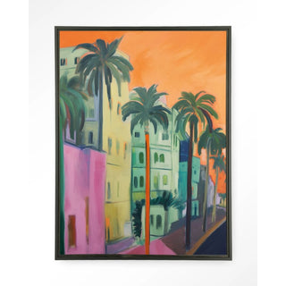 Wandkleed Palm Street