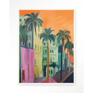 Wandkleed Palm Street