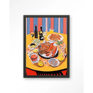 Art Print Fruits De Mer