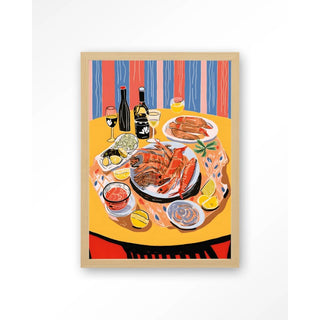 Art Print Fruits De Mer