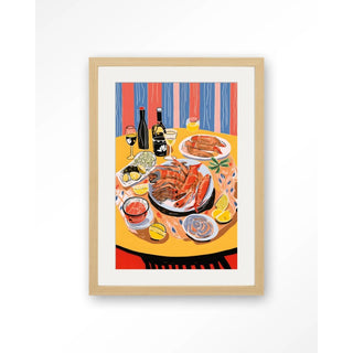 Art Print Fruits De Mer