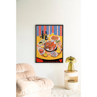 Wandkleed Fruits De Mer