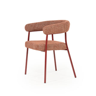 Eetkamerstoel Yovi - Burgundy