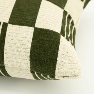 Kussen Twist - Groen - 45x45 cm