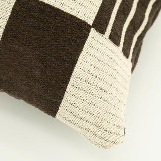 Kussen Twist - Bruin - 35x55 cm