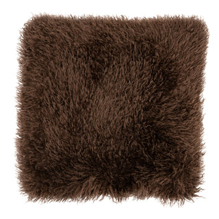 Kussen Doodly 50x50cm - Donkerbruin (per set van 2)
