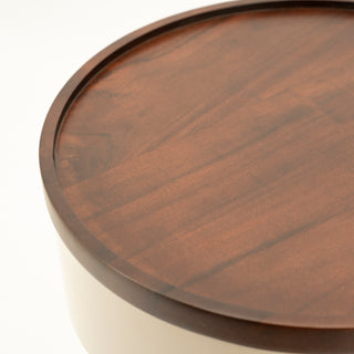 Bijzettafel Tondo - Taupe