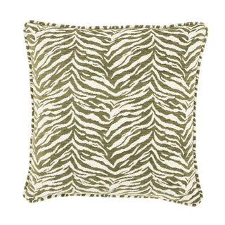 Kussen Tigra 45x45cm - Groen (per set van 2)