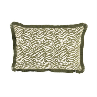 Kussen Tigra 40x60cm - Groen (per set van 2)