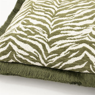 Kussen Tigra 40x60cm - Groen (per set van 2)