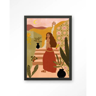 Art Print Caribbean Night