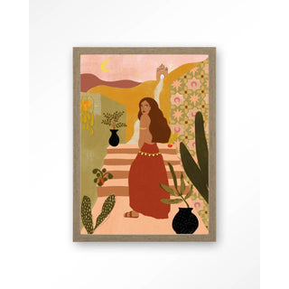 Art Print Caribbean Night