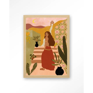 Art Print Caribbean Night