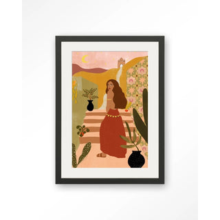 Art Print Caribbean Night