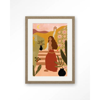 Art Print Caribbean Night