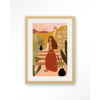 Art Print Caribbean Night