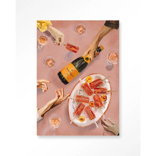 Champagne And Icecreams Medium (inclusief frame)