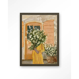 Art Print Daisy Lady