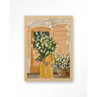 Art Print Daisy Lady