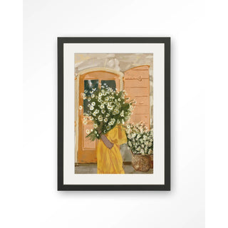 Art Print Daisy Lady