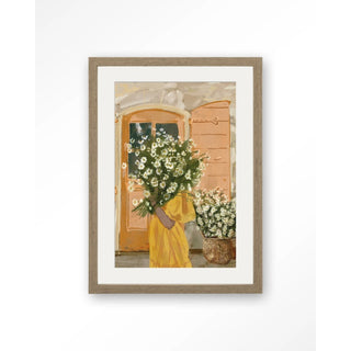 Art Print Daisy Lady