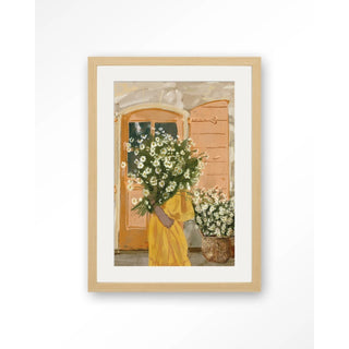 Art Print Daisy Lady