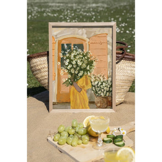 Art Print Daisy Lady