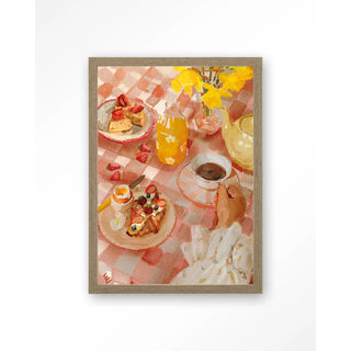 Art Print Spring Breakfast