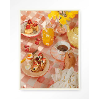 Wandkleed Spring Breakfast