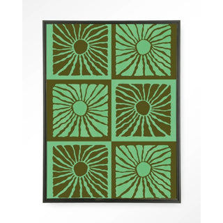 Wandkleed Suns In Green