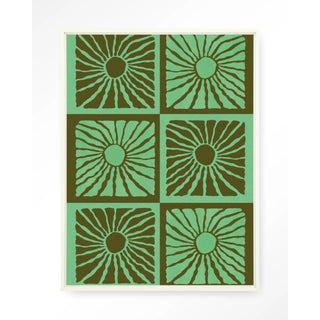 Wandkleed Suns In Green