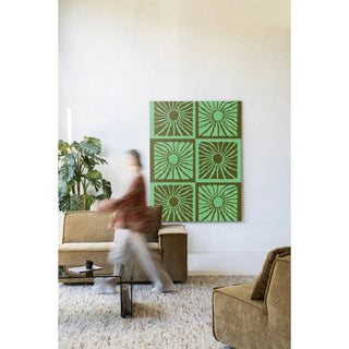 Wandkleed Suns In Green