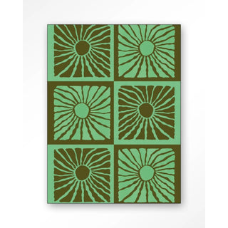 Wandkleed Suns In Green