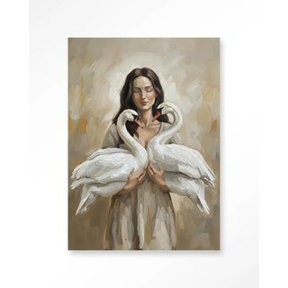 Swan Children Large (inclusief frame)