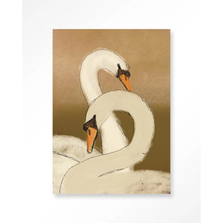 Swan Lake Green Large (inclusief frame)