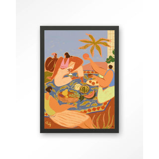 Art Print Summer Picnic