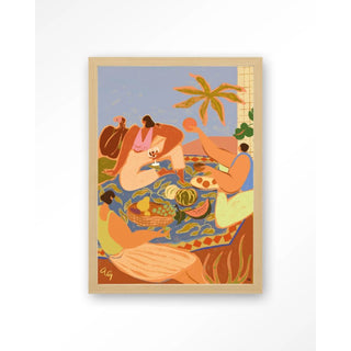 Art Print Summer Picnic