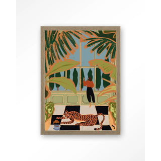 Art Print Green House
