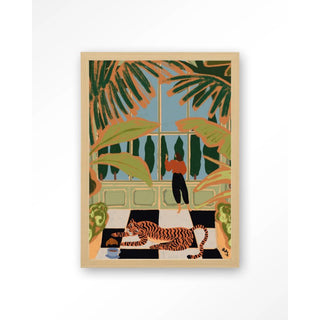 Art Print Green House
