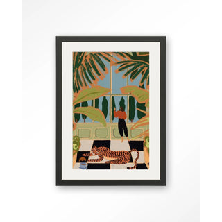 Art Print Green House