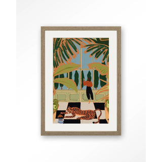 Art Print Green House